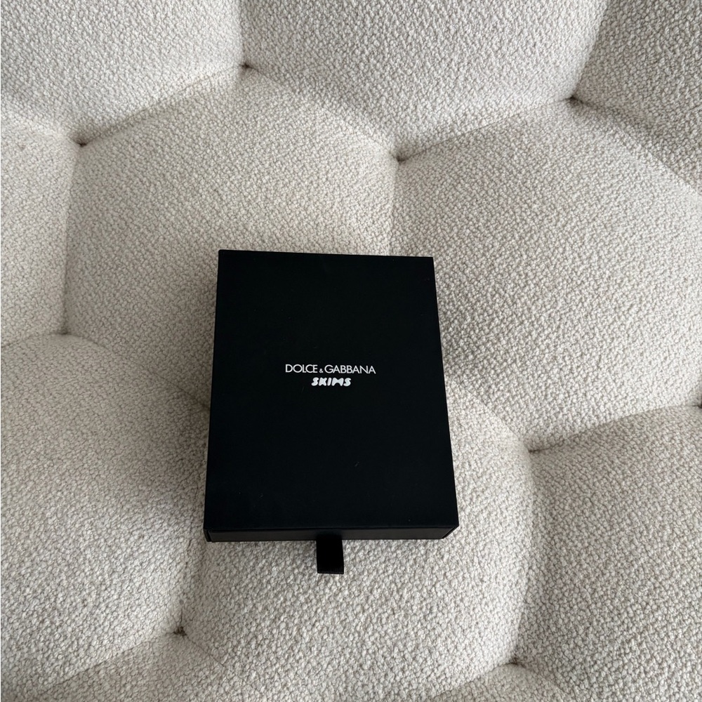 Dolce & Gabbana x Skims Black Empty Gift Box, Small